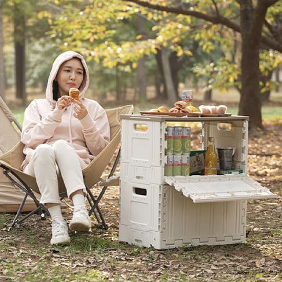 슈맥스 63리터 리빙 폴딩 박스세트 (박스2EA+커버1EA)
