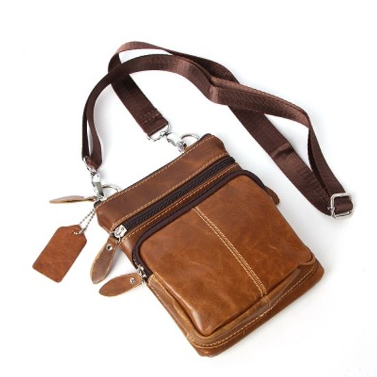 리바츠 소가죽 크로스백/가죽 남성가방 캐주얼백