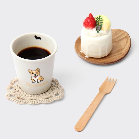 반려동물 도자기 종이컵