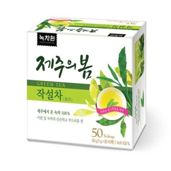 [녹차원]제주의봄작설차 50티백(고급녹차)