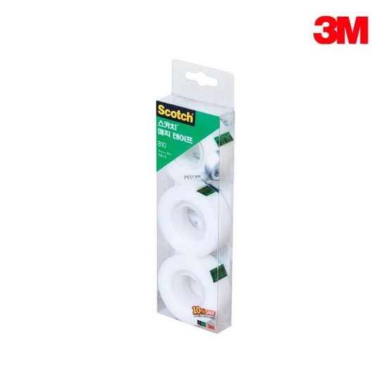 3M 스카치매직테이프 리필(18mm*32m)세이빙팩2개(6ea)