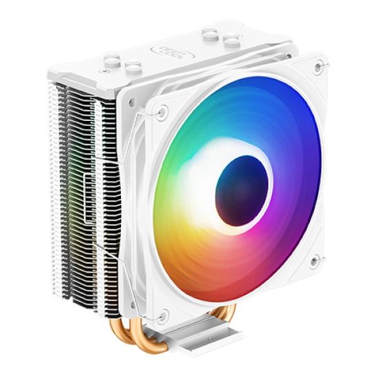 타워형 CPU 쿨러 120mm RGB PWM 화이트