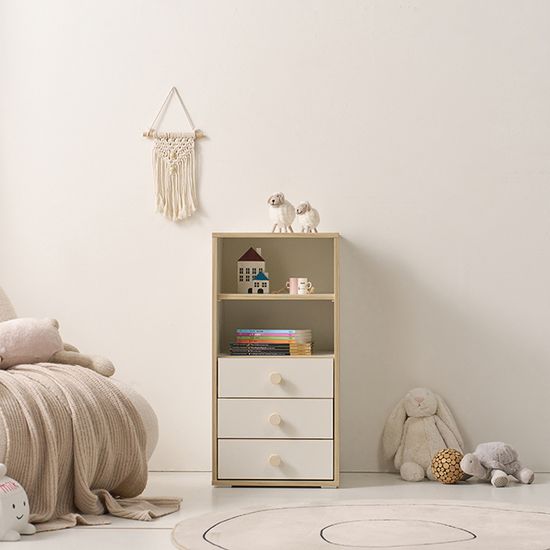3단 오픈 서랍장 40cm P0000PBC
