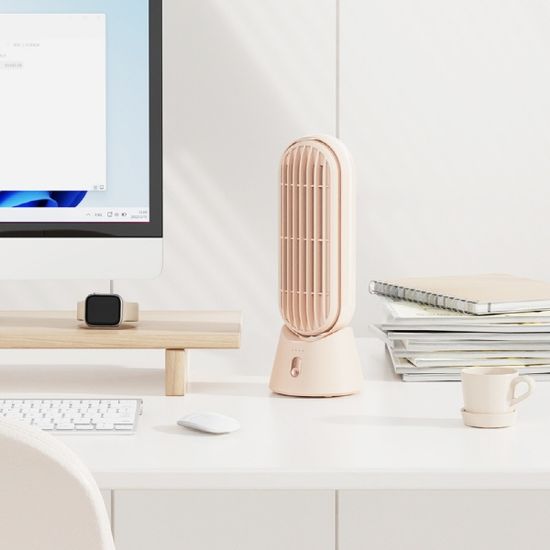 [소싱] 미니타워 저소음 데스크 탁상용 무선선풍기