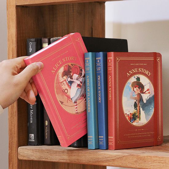 클래식 B6 라인 밴드노트 (유선, 양장노트)