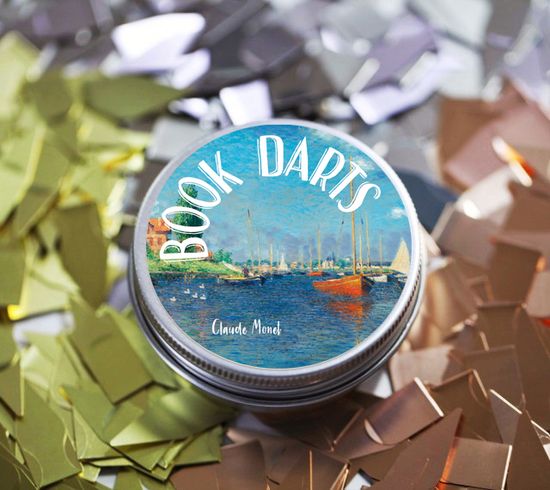 명화북다트 금속책갈피 25개입