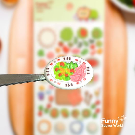 퍼니스티커 Z831 내맘대로 샐러드 캐스팅 차일드