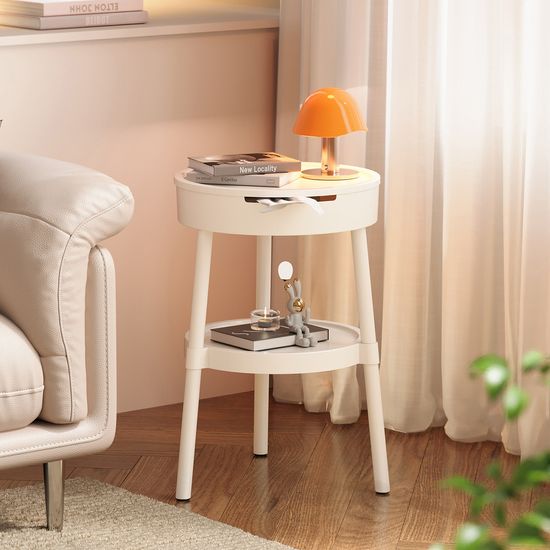 수납식 침대 거실 쇼파 사이드 협탁 소파 간이 테이블