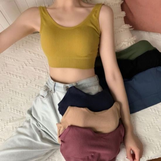 어나더뷰 골지U넥 브라렛 노와이어 7종 러브탑03