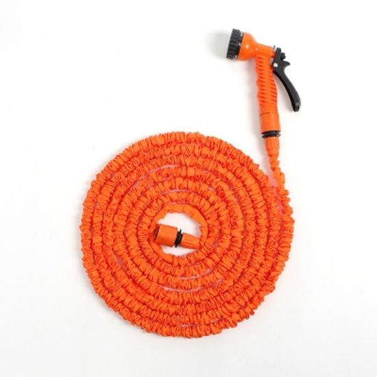 3배로 늘어나는 고압 매직호스(15M) 세차 물호스