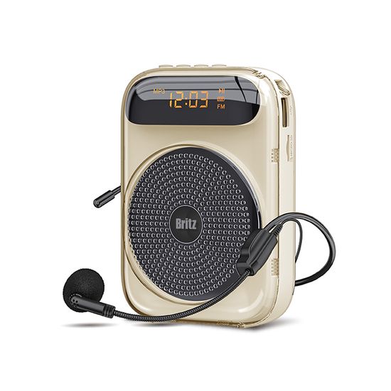 브리츠 BZ-S8 무선 휴대용 확성기 메가폰 마이크