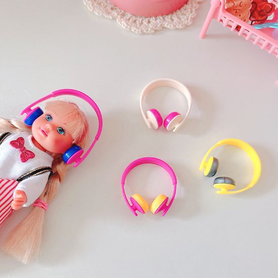 인형 헤드폰(4컬러)