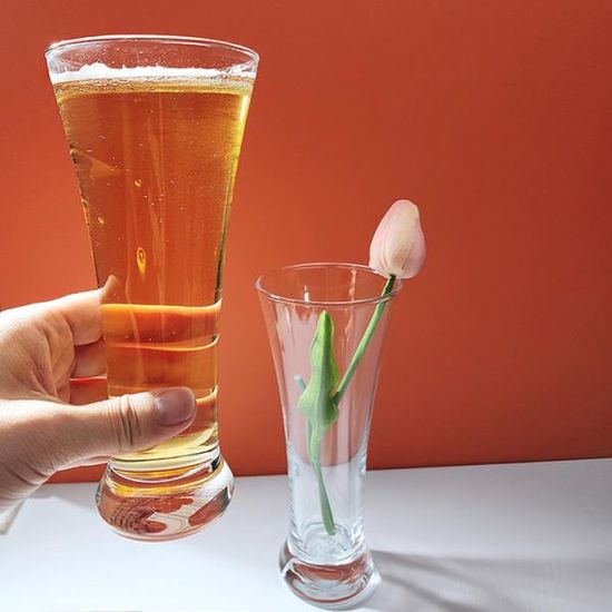 1+1 필스너나팔(중) 홈카페 고블렛 맥주잔 하이볼