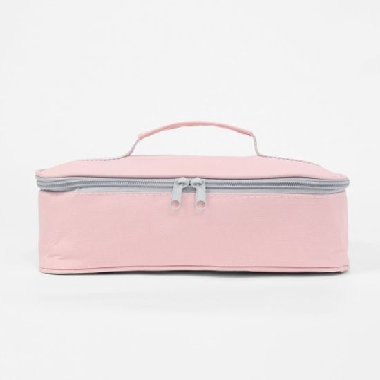 런치 보온보냉 도시락가방 2p세트(28x22cm) (핑크)