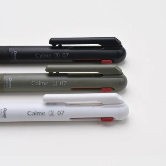 펜텔 카르므 0.7mm 3색볼펜/멀티펜 BXAC37 1자루