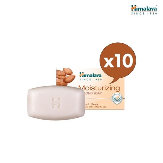 [10개] 히말라야 모이스처 아몬드비누 75g