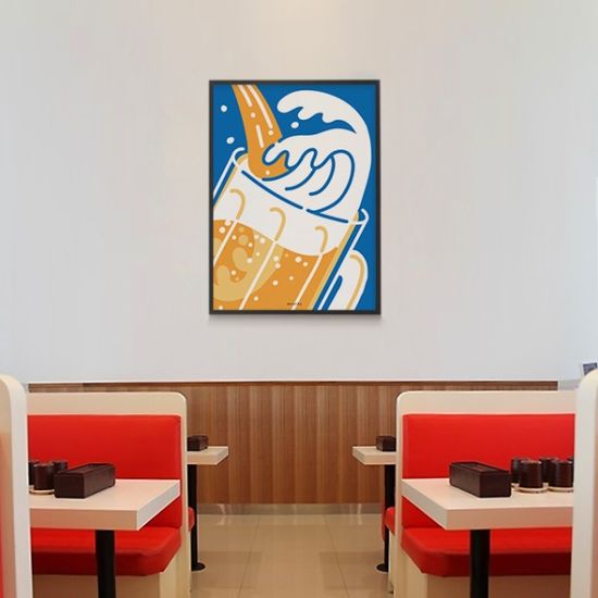 생맥주 13 M 인테리어 포스터 식당 포차