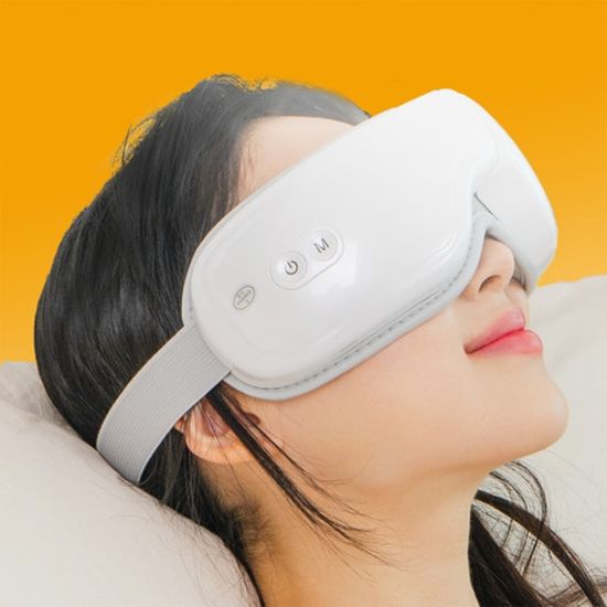 [휴그랩] 온열 무선 찜질기 눈 마사지기 RIG-003