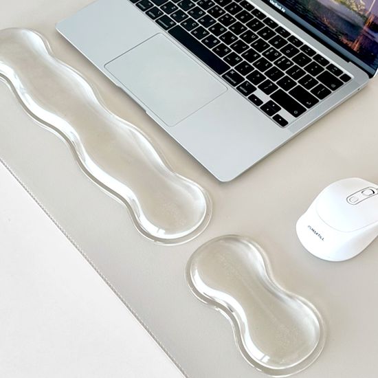 말랑 실리콘 손목 받침대 세트