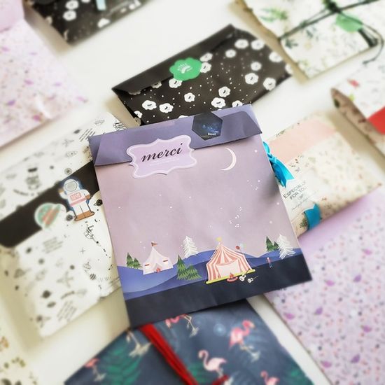 아이씨엘 gift pack set (M) 2세트 책포장 선물포장