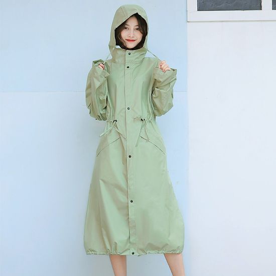 남녀공용 바람막이 레인코트(XL) (민트)