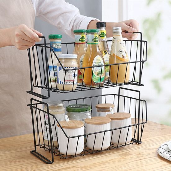 올리고 철제 주방 양념통 수납 정리 선반