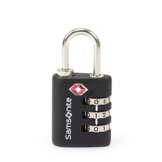 쌤소나이트 COMBILOCK 3DIAL TSA LIGHT 자물쇠 BLACK