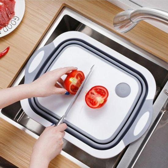 설거지통 물통 접이식 바구니 채반 받침대 캠핑용