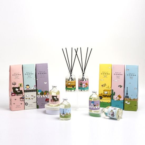 데일리콤마 스누피 디퓨저100ml 1+1+1/스누피프랍증정