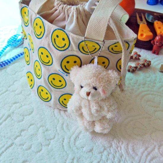 볼터치 곰돌이 인형 키링