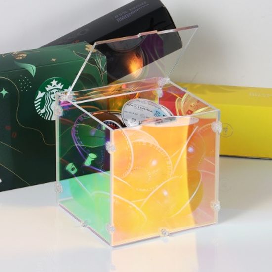 피코 네스프레소 일리 커피 캡슐보관함 레인보우120