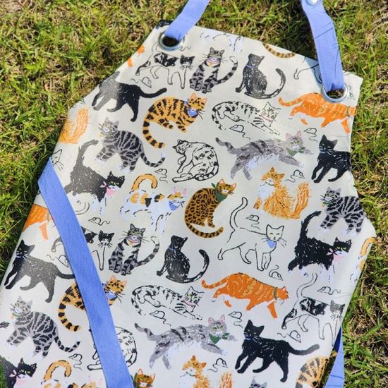 펠린프렌즈 고양이 방수 주방 앞치마