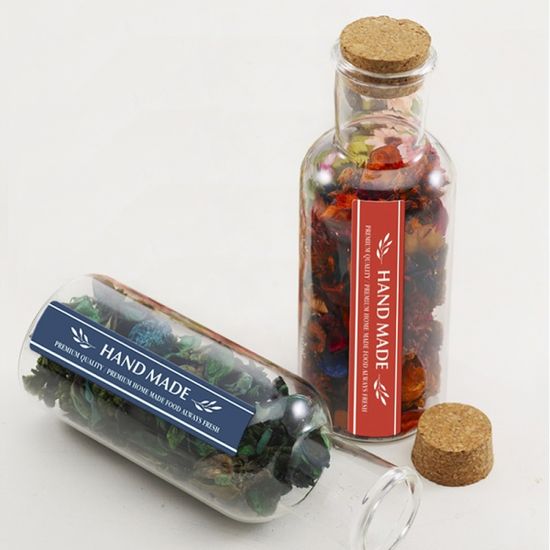 핸드메이드 밴드형 스티커(80개) 홈메이드 포장라벨