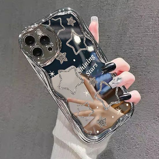 갤럭시 a32 a34 a33 a31 a35 캐릭터 미러 물결 케이스