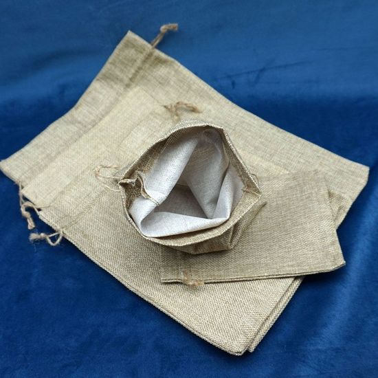 마대 자루 주머니-화분 소품 커버 12x16cm(WBACAED)