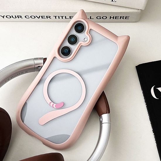 갤럭시 s25 s24 s23 플러스 맥세이프 고양이귀 케이스