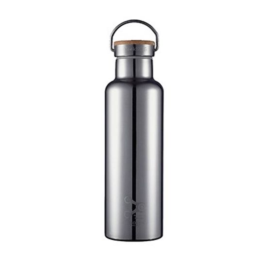 스테인레스 보온 보냉 물병 350ml (대나무캡/무광) BR350B