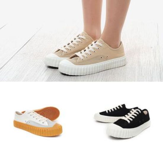 [애슬릿]심플 고무창 키높이 스니커즈