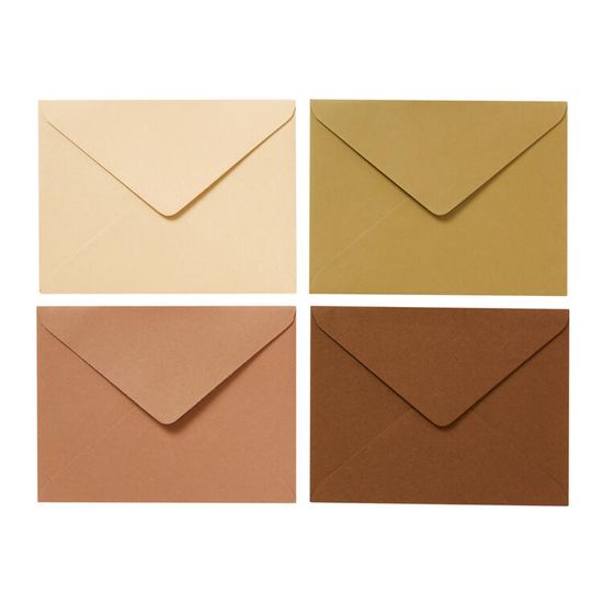 아트박스 브라운 엽서봉투