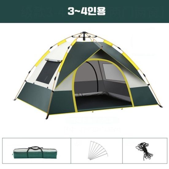 노지 캠핑 원터치텐트 자동 미니멀 팝업텐트