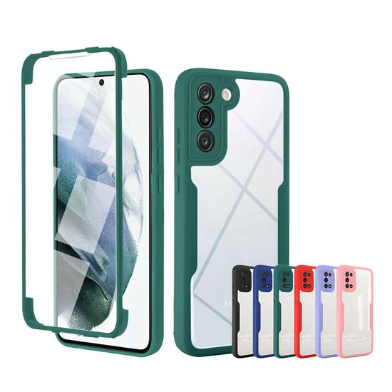 갤럭시 s24 s23 s22 s21 360 전면 풀커버 투명 케이스