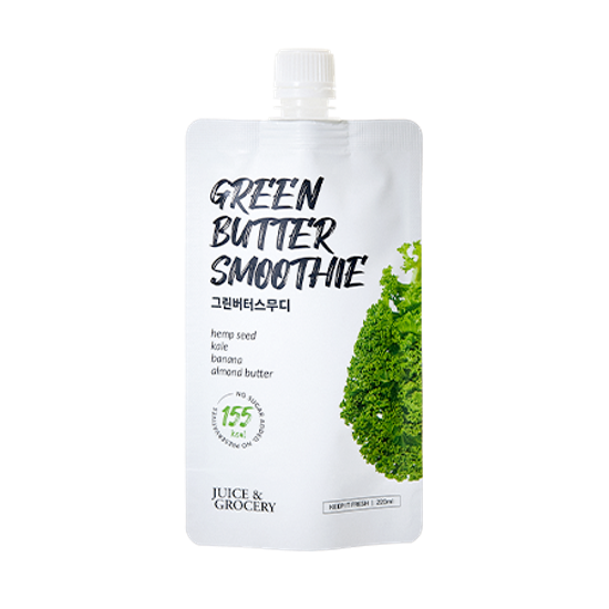 [냉동] 클렌즈주스 그린버터스무디 든든한식사 10팩