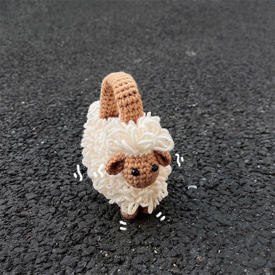 귀여운 뜨개 양 인형 털 케이스 에어팟 1 2 3 4 프로