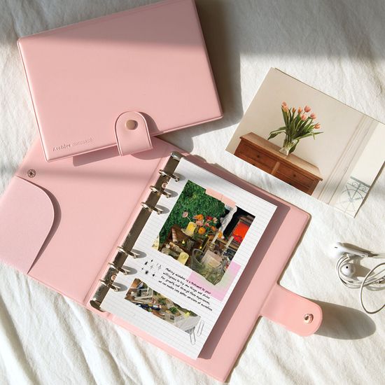 리코즈 A6 6공 아카이브 다이어리 바인더 커버