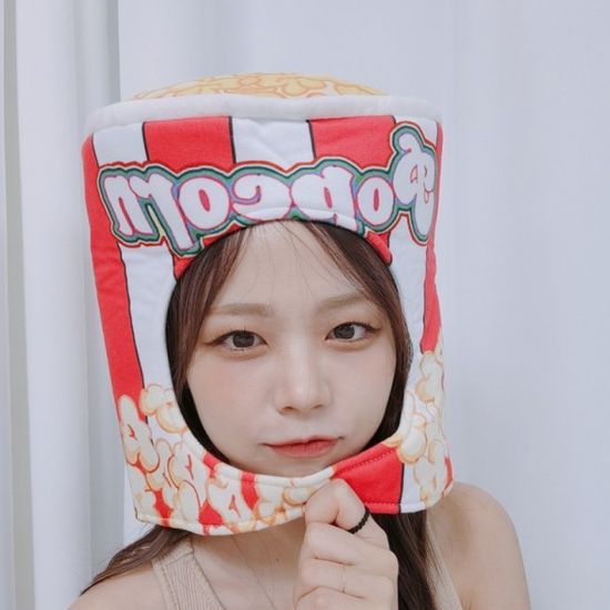 팝콘 인형탈 인생네컷 생일파티 소품
