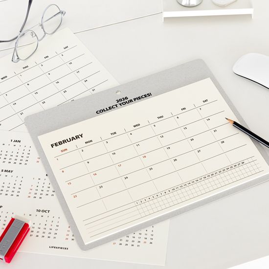 2026 라이프앤피시스 메모 벽걸이달력