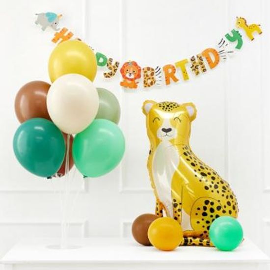 풍선스탠드 생일패키지 정글치타