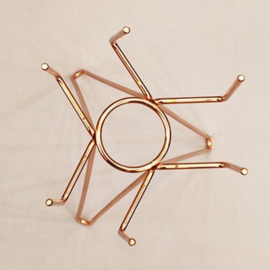 육각 화분 스탠드(H)-14.5(지름) x 60cm