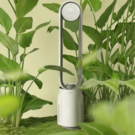 keheal 저소음 날개없는 120도 회전 무엽 A2 선풍기