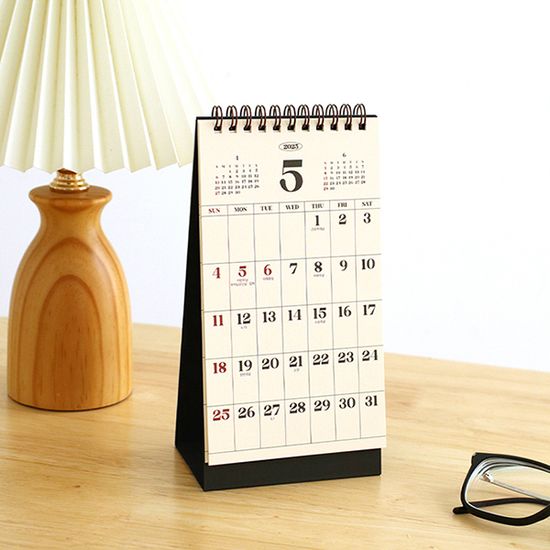 2025 리마인드 먼슬리 캘린더 (데스크용) 